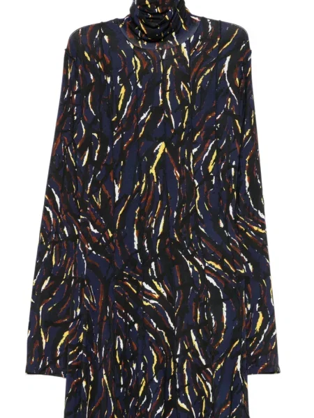Μάξι φόρεμα Proenza Schouler White Label με σχέδιο με αφηρημένο print λευκό