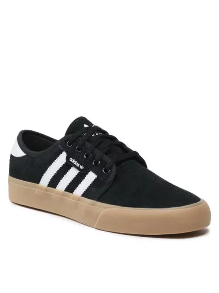 Tenisice s vezicama Adidas crna