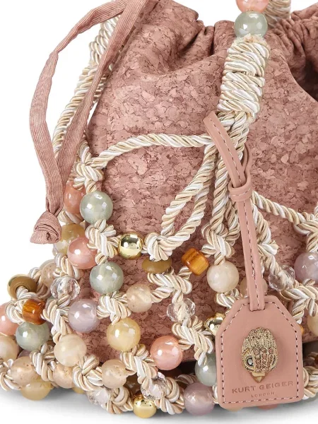 Kurt Geiger Tornazsák Macrame bézs