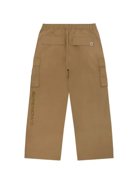 Pantaloni cargo Aape By A Bathing Ape cu autograf