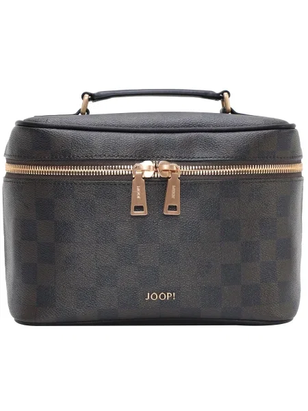 JOOP! Geantă de cosmetice Flora închis / auriu / negru maro