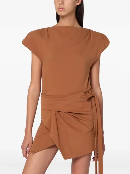Rochie mini Isabel Marant de costum maro