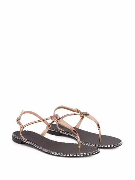Sandale Giuseppe Zanotti cu tepi roz