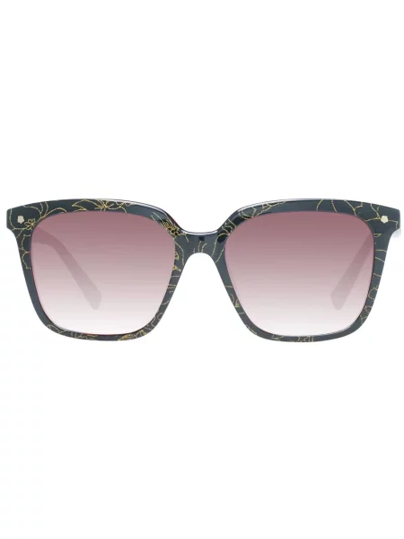 Okulary przeciwsłoneczne Ted Baker gradientowe brązowe