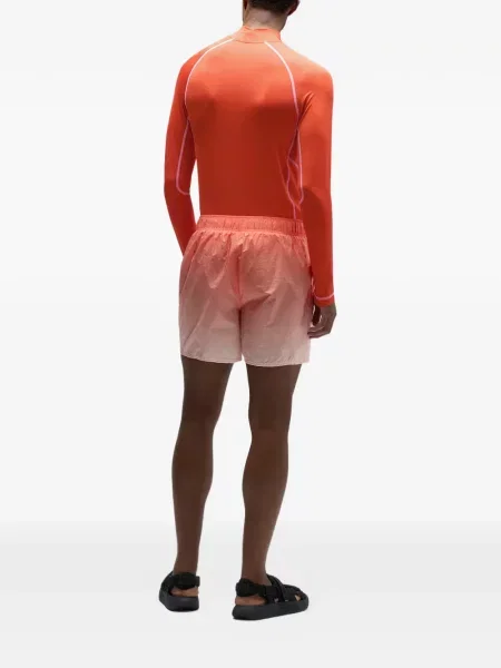 Pantaloni scurți Oakley cu gradient portocaliu