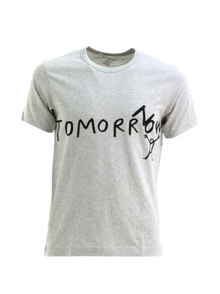 Tricou Comme Des Garçons Shirt cu imagine gri