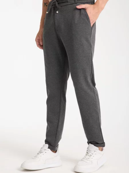 Pantaloni de jogging Dewberry alb