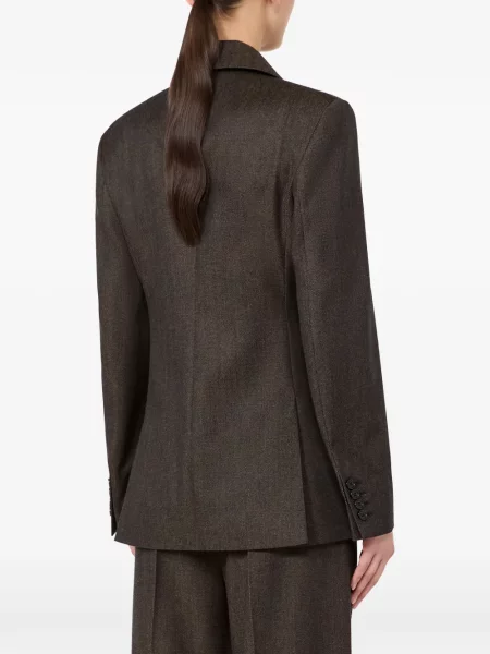 Sacou Max Mara de lână maro