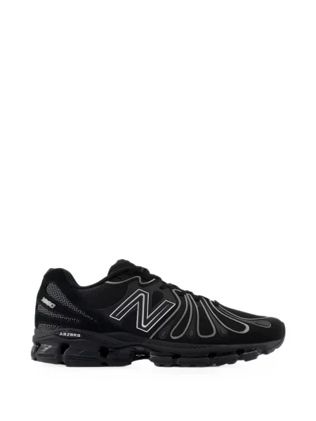 Sneakerși New Balance cu imagine cu model leopard negru