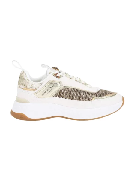 Sneakersy Kurt Geiger skórzane beżowe