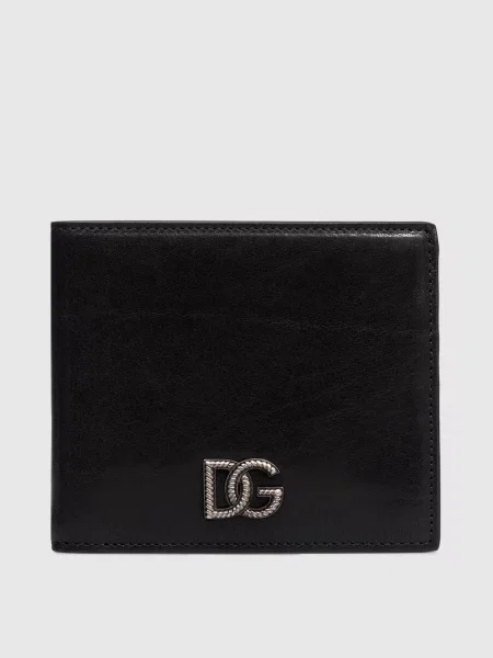 Кожаный кошелек Dolce&gabbana черный