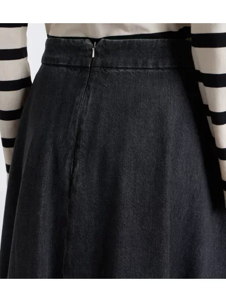 Fustă din denim 's Max Mara negru