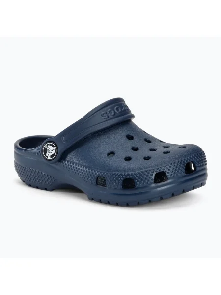 Детски джапанки Crocs Classic Clog T navy синьо