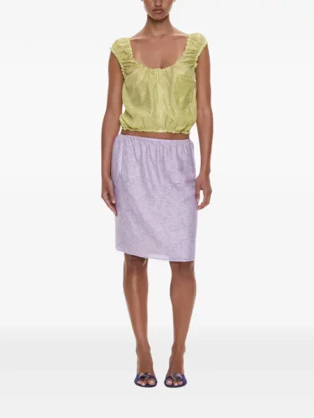 Top Christopher Esber din jacard verde