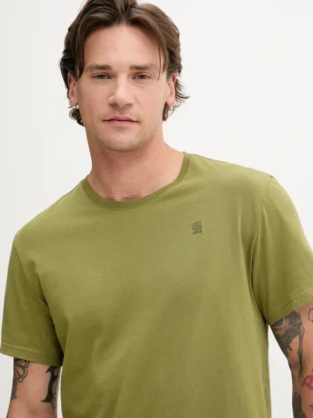 Однотонная футболка G-star черная