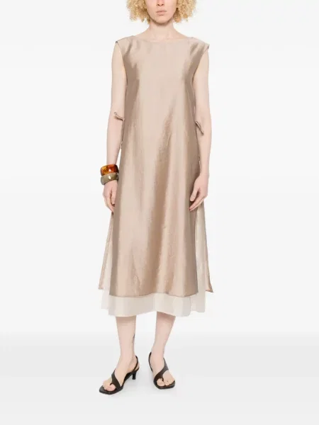 Rochie midi Peserico fără mâneci