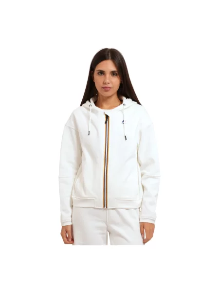 Bluza polarowa K-way polarowa biała