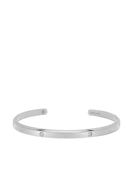 Гривна Nialaya Jewelry сребристо