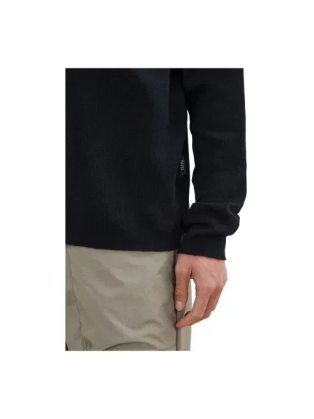 Sweter Hevò wełniany czarny