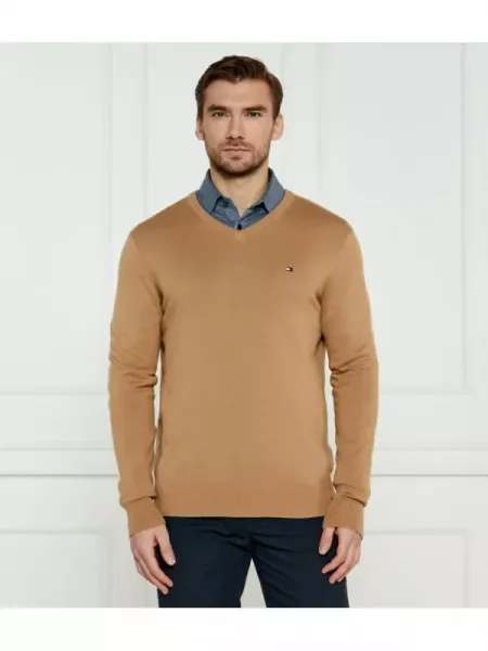 Tommy Hilfiger Pulover maro