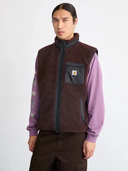 Carhartt WIP Vesta Prentis čokoládová čierna