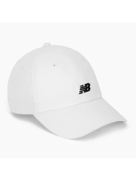 Női New Balance 6 Panel Class baseball sapka fehér. Méret: OS fehér