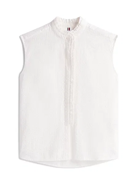 TOMMY HILFIGER Bluză alb