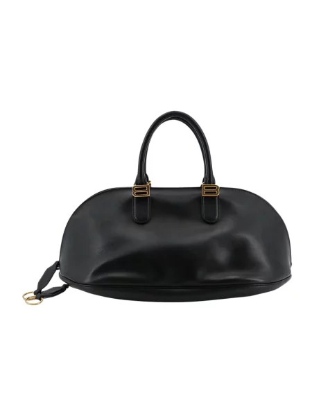Marynarka Balenciaga skórzana czarna