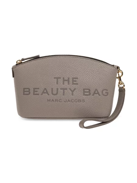 Torebka skórzana Marc Jacobs szara