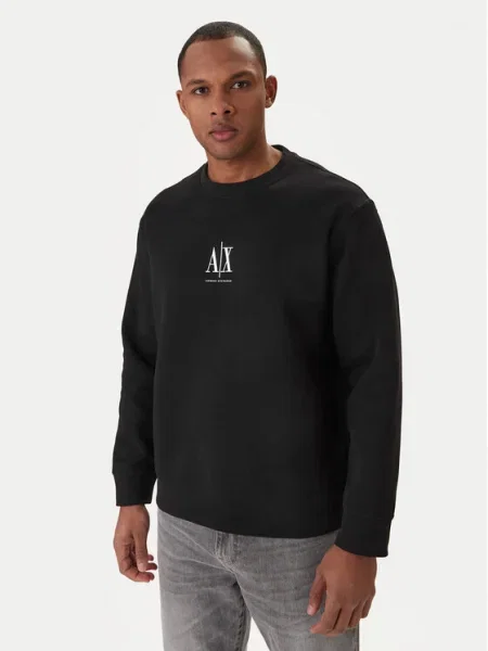 Armani Exchange Pulóver fekete