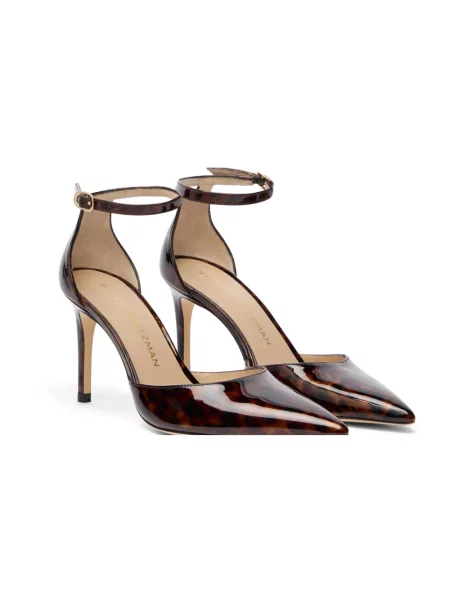 Czółenka Stuart Weitzman brązowa
