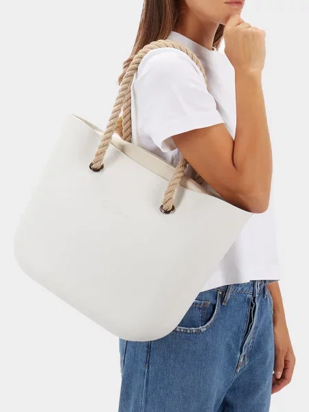 Класична сумка O Bag біла