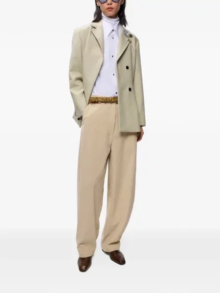 Pantaloni Cordera de catifea cord conici