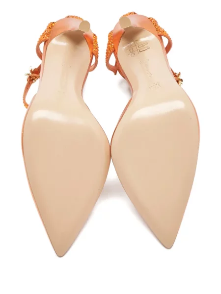 Pantofi cu toc Gianvito Rossi portocaliu