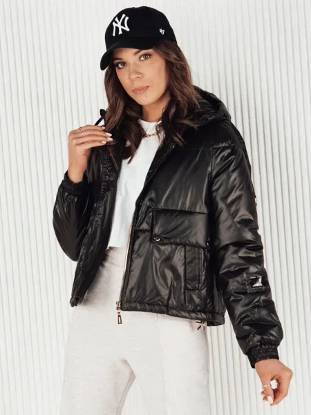 Prijelazna jakna Dstreet crna