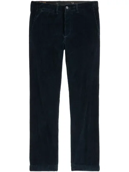 Pantaloni Ralph Lauren Rrl albastru