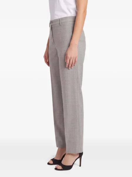 Pantaloni Brunello Cucinelli în carouri gri