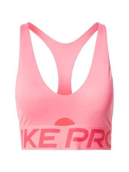 NIKE Sportinė liemenėlė NP SCULPT lašišų / tamsiai rožinė