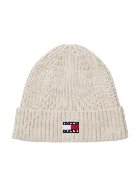 Čiapka Tommy Jeans béžová