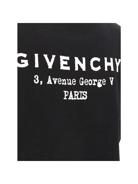 Koszulka Givenchy z nadrukiem czarna