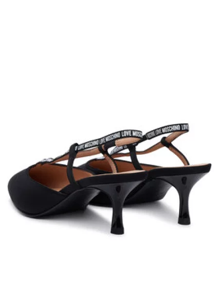 LOVE MOSCHINO Bateliai juoda