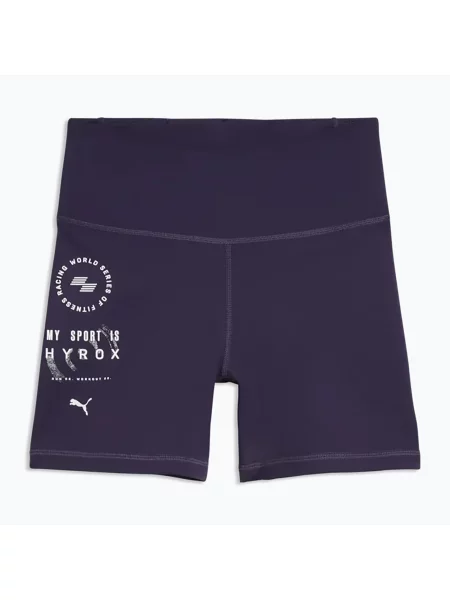 Шорти для тренувань PUMA Hyrox Tad Essential Tight purple фіолетові