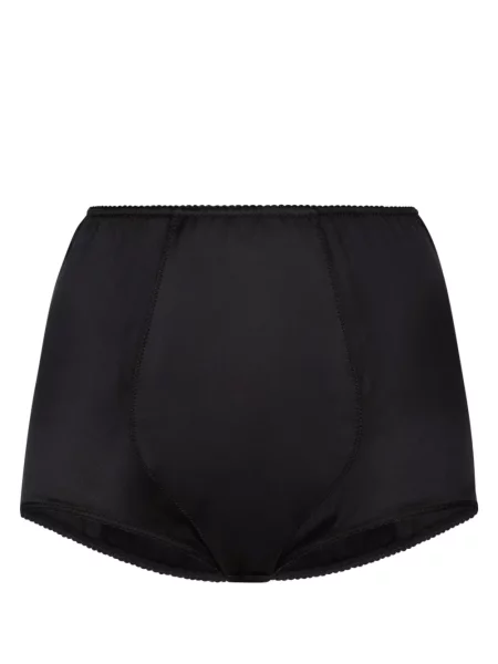 Chiloți Dolce & Gabbana din satin negru