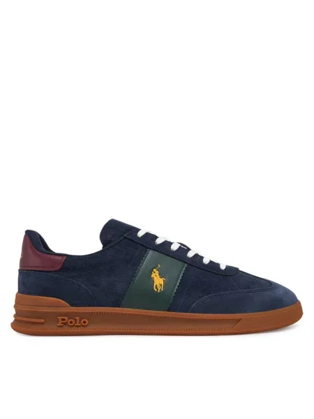 Sneakersy Polo Ralph Lauren niebieska