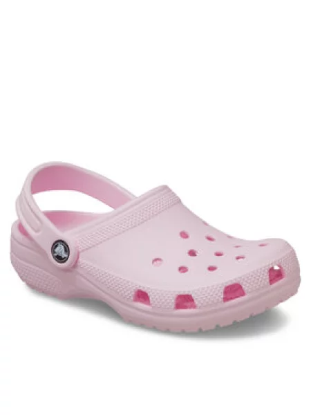 Dětské pantofle Crocs růžové