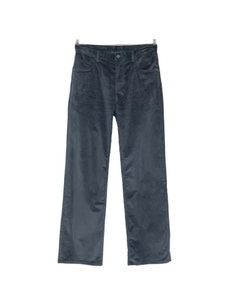 Blugi Etro de catifea cord albastru