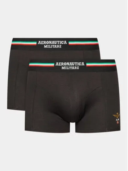 Boxerky Aeronautica Militare Trunk 2 páry black černé