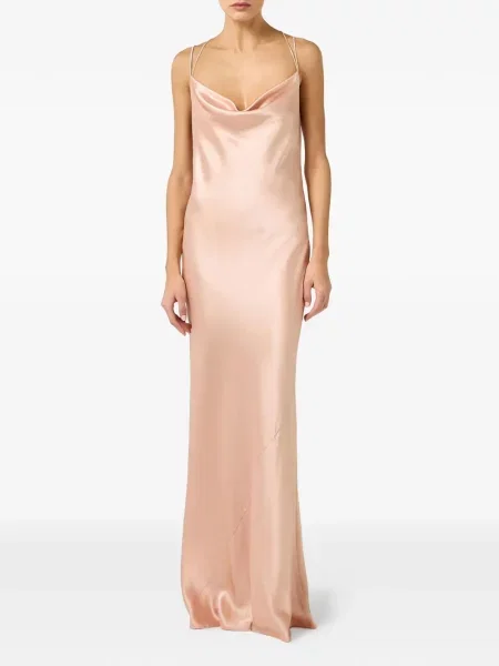 Maxi rochie maxi Elisabetta Franchi de costum roz