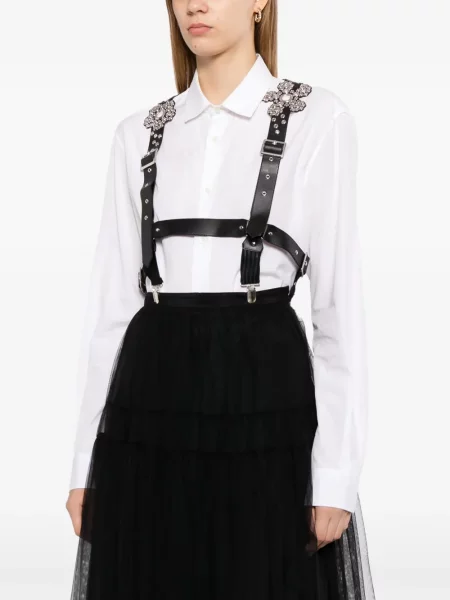 Cu centură curea Noir Kei Ninomiya negru