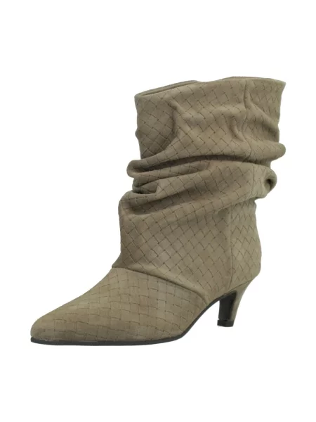 Semišové čižmy Exé Shoes hnedá